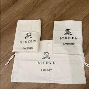 White Laundry Bag Set